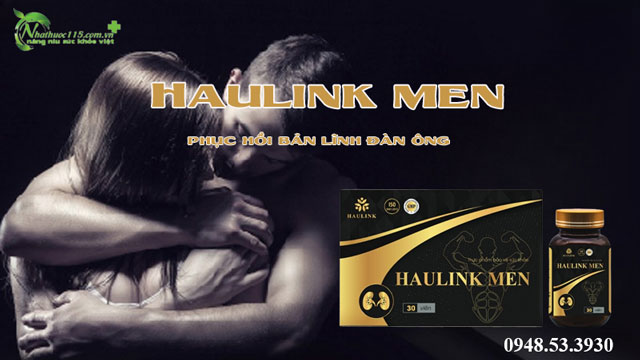 Haulink Men đẩy lùi yếu sinh lý cho nam giới
